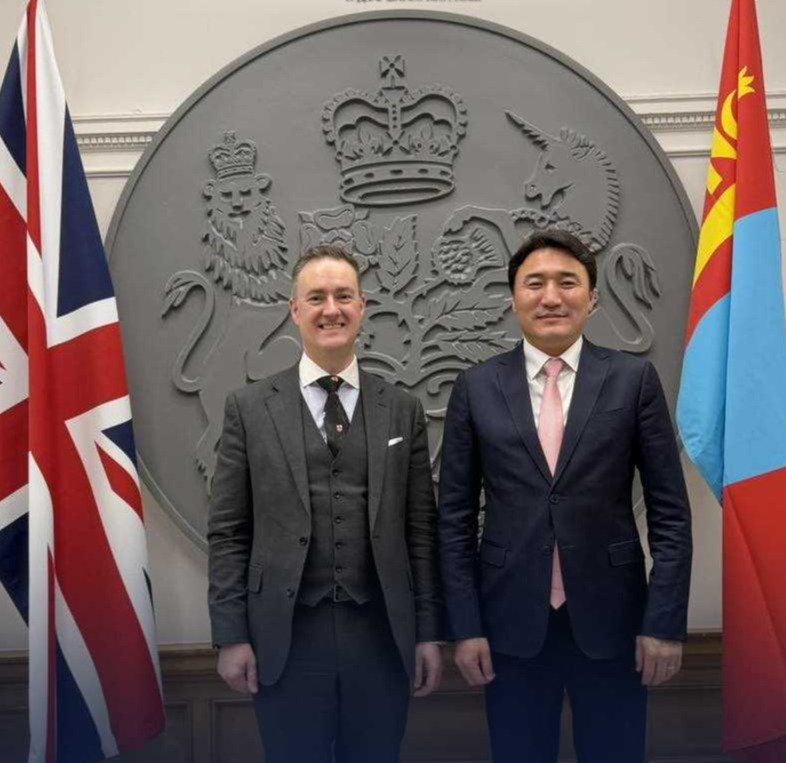 МОНГОЛ–ИХ БРИТАНИЙН УУЛ УУРХАЙН САЛБАРЫН ХАМТЫН АЖИЛЛАГААГ ЭРЧИМЖҮҮЛЭХ ХАМТАРСАН АЖЛЫН ХЭСЭГ БАЙГУУЛНА